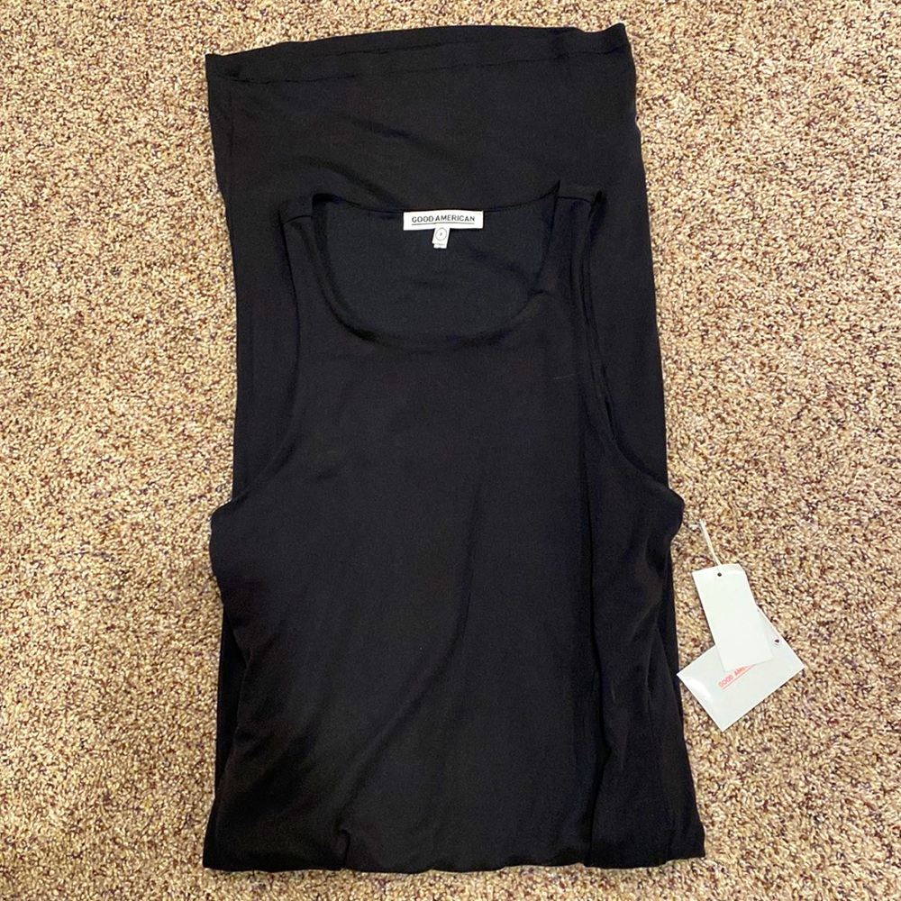 Good American Ribbed Body-con Dress